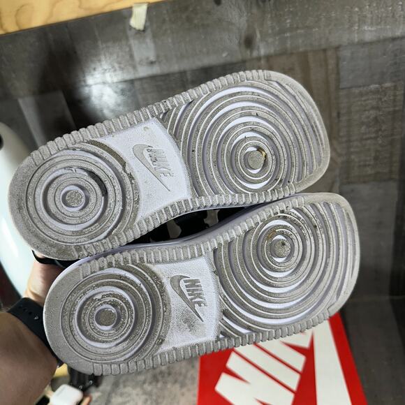 Nike Icon Classic Sandal Black White Platform Wedge DH0224-001 Women Size 8 - Picture 9 of 15